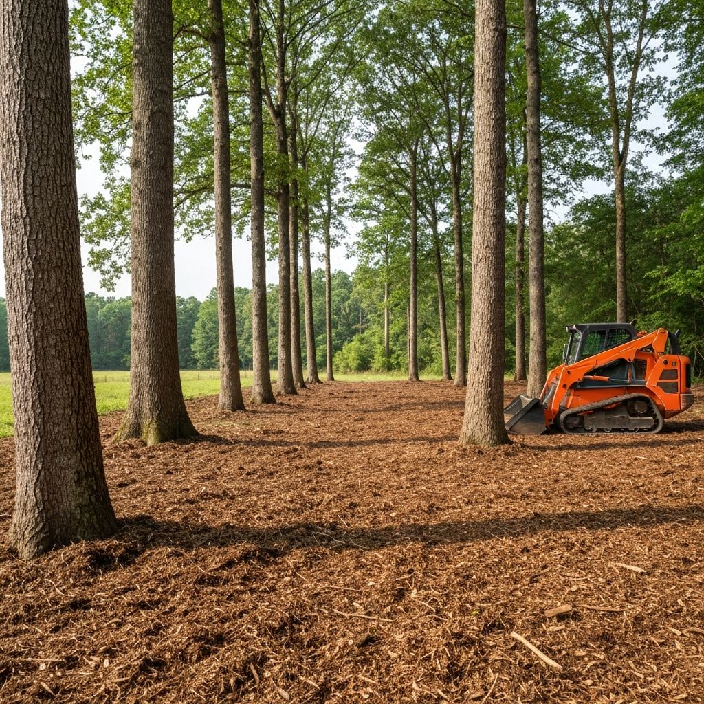 Property after professional land clearing by Clear Ground Land Co.
