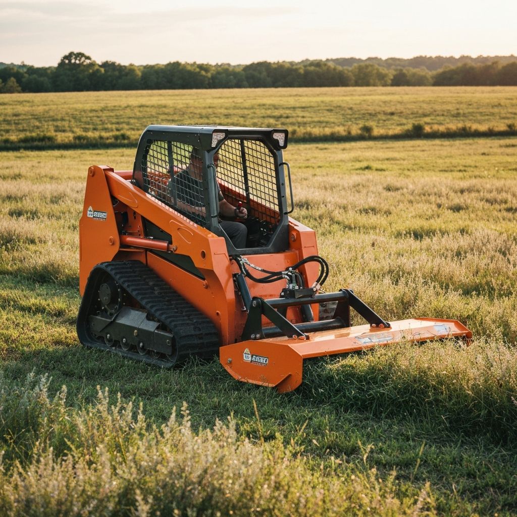 Professional brush hogging service
